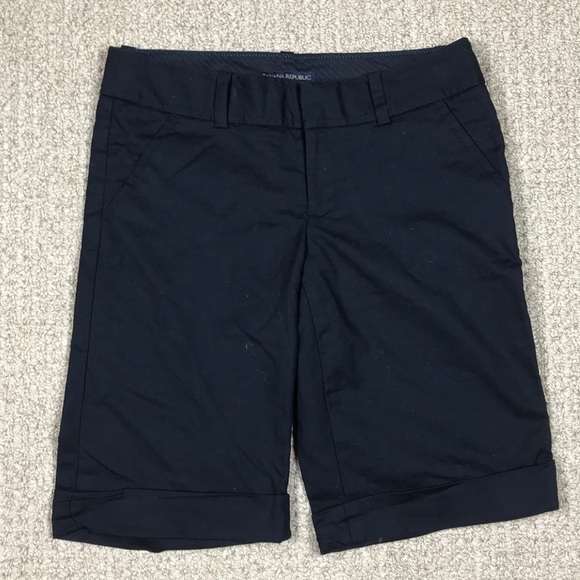 Banana Republic Pants - Banana republic Marin fit black Bermuda shorts 2 Banana Republic Pants - Banana republic Marin fit black Bermuda shorts 2